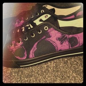Black Skull shoes